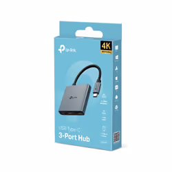 TP-Link UH3020C hub di interfaccia USB tipo-C 5000 Mbit/s Grigio