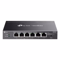 TP-Link Omada ES206GP, Gestito, Gigabit Ethernet (10/100/1000), Supporto Power over Ethernet (PoE), Montabile a parete
