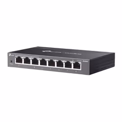 TP-Link ES208G switch di rete Gestito Gigabit Ethernet (10/100/1000) Nero
