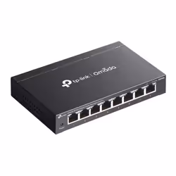 TP-Link ES208G switch di rete Gestito Gigabit Ethernet (10/100/1000) Nero - Vista aggiuntiva 4