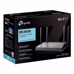 TP-Link Archer BE220 router wireless Gigabit Ethernet Dual-band (2.4 GHz/5 GHz) Nero - Vista aggiuntiva 4