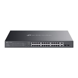 TP-Link Omada ES228GMP switch di rete Gestito Gigabit Ethernet (10/100/1000) Supporto Power over Ethernet (PoE) Nero