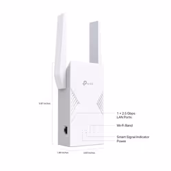 TP-Link BE3600 Ricevitore e trasmettitore di rete Bianco 2500 Mbit/s - Vista aggiuntiva 8