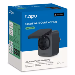 TP-Link Tapo P410M presa intelligente 3680 W Casa Nero - Vista aggiuntiva 4