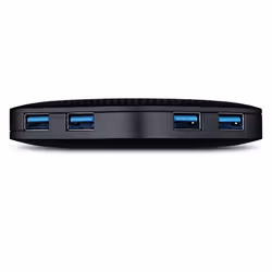 TP-Link UH400 hub di interfaccia USB 3.2 Gen 1 (3.1 Gen 1) Type-A 5000 Mbit/s Nero - Vista aggiuntiva 2