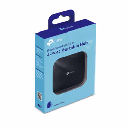 TP-Link UH400 hub di interfaccia USB 3.2 Gen 1 (3.1 Gen 1) Type-A 5000 Mbit/s Nero - Vista aggiuntiva 5