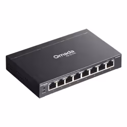 TP-Link Omada ES208GP switch di rete Gestito L2 Gigabit Ethernet (10/100/1000) Supporto Power over Ethernet (PoE) DIN rail Nero - Vista aggiuntiva 4