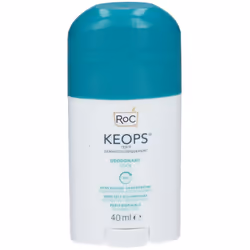 Roc Keops è un deodorante per profumare le ascelle e per catturare i cattivi odori. 

Formato: 2 flaconi stick da 40ml.

ACQU ...