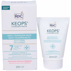 Roc Keops Antitraspirante Deodorante in Crema 7 Giorni 30ml