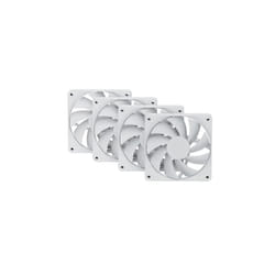 HYTE FAN- -FA12-WW-4 sistema di raffreddamento per computer Case per computer Ventilatore 12 cm Bianco 4 pz