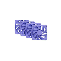 HYTE FAN- -FA12-TM-4 sistema di raffreddamento per computer Processore Ventilatore 12 cm Viola 4 pz