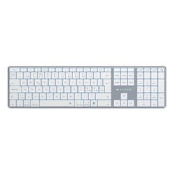 HYPER HS2310NO tastiera Casa/ufficio Bluetooth QWERTY Nordic Grigio