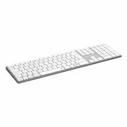 HYPER HS2310NO tastiera Casa/ufficio Bluetooth QWERTY Nordic Grigio