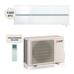 Mitsubishi Electric Kirigamine MUZ-LN25VG +MSZ-LN25VGV Climatizzatore MONO split system Bianco 9000 btu