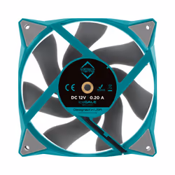Iceberg Thermal IceGALE Case per computer Ventilatore 12 cm Colore foglia di tè 1 pz