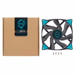 Iceberg Thermal IceGALE Case per computer Ventilatore 14 cm Nero 1 pz - Vista aggiuntiva 4