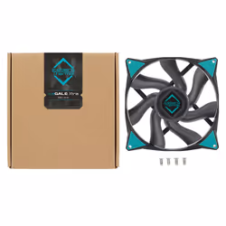 Iceberg Thermal IceGALE Xtra Case per computer Ventilatore 14 cm Nero 1 pz - Vista aggiuntiva 4