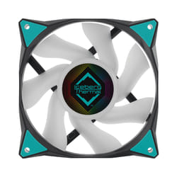 Iceberg Thermal IceGALE ARGB Case per computer Ventilatore 12 cm Nero 1 pz