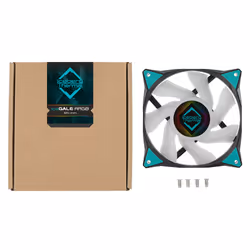 Iceberg Thermal IceGALE ARGB Case per computer Ventilatore 12 cm Nero 1 pz - Vista aggiuntiva 4