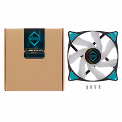 Iceberg Thermal IceGALE ARGB Case per computer Ventilatore 14 cm Nero 1 pz - Vista aggiuntiva 4