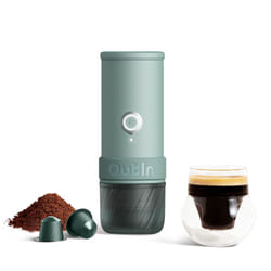 Outin OTEM-MO-01-AA-CG macchina da caffè da viaggio Turchese