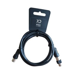 XD Enjoy XDMB001BLK cavo coassiale 1,5 m Nero
