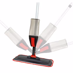 XD Enjoy TW012 spazzolone Alluminio, Microfibra 600 ml Secco e bagnato Microfibra Nero, Grigio, Rosso - Vista aggiuntiva 5