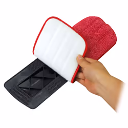 XD Enjoy TW012 spazzolone Alluminio, Microfibra 600 ml Secco e bagnato Microfibra Nero, Grigio, Rosso - Vista aggiuntiva 6