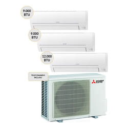 Mitsubishi Electric MXZ-3HA50VF + MSZ-HR25VFK (2) + MSZ-HR35VFK Climatizzatore split system Bianco