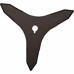 SPECIFICHE TECNICHE: Lama di ricambio a 3 denti per decespugliatore. Diametro (D) 300 mm Quantità per pacco: 1