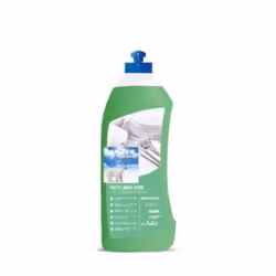 Sanitec 1242-S, Gel, Verde, Limone, Bottiglia, Versare il prodotto secondo la dose consigliata in acqua tiepida. Immergere le ...