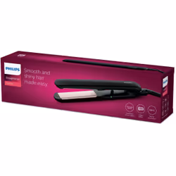 Philips Essential HP8321/00 messa in piega Piastra per capelli Caldo Nero 1,8 m