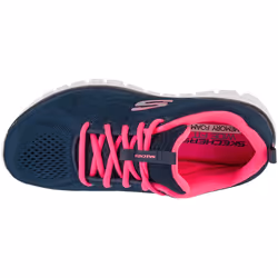 Sneakers basse Skechers Graceful - Get Connected Blu - 39 - Vista aggiuntiva 3