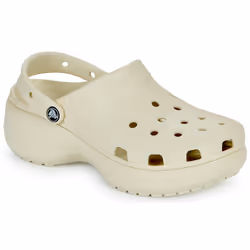 Scarpe Crocs CLASSIC PLATFORM CLOG W Beige - 41