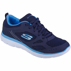 Sneakers basse Skechers Summits Suited Blu - 36 - Vista aggiuntiva 2