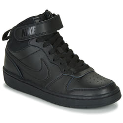 Scarpe bambini Nike COURT BOROUGH MID 2 GS Nero - 37 1/2