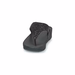 Infradito FitFlop LULU GLITTER TOE-THONGS Nero - 37 - Vista aggiuntiva 3