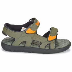 Sandali bambini Timberland PERKINS ROW 2-STRAP Kaki - 35 - Vista aggiuntiva 2