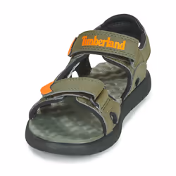 Sandali bambini Timberland PERKINS ROW 2-STRAP Kaki - 35 - Vista aggiuntiva 3