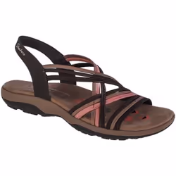 Sandali Skechers Reggae Slim Simply Stretch Sandals Marrone - 36