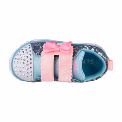 Scarpe da fitness Skechers Sparkle Lite-Lil Heartsland Grigio - 22 - Vista aggiuntiva 3