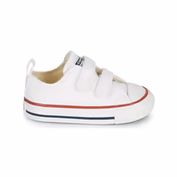 Scarpe bambini Converse CHUCK TAYLOR ALL STAR 2V FOUNDATION OX Bianco - 26 - Vista aggiuntiva 2
