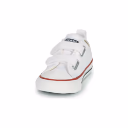 Scarpe bambini Converse CHUCK TAYLOR ALL STAR 2V FOUNDATION OX Bianco - 26 - Vista aggiuntiva 3