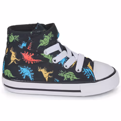 Scarpe bambini Converse CHUCK TAYLOR ALL STAR 1V DINOSAURS HI Multicolore - 22