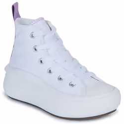 Scarpe bambini Converse Chuck Taylor All Star Move Platform Foundation Hi Bianco - 27