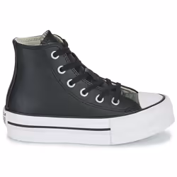 Scarpe bambini Converse Chuck Taylor All Star Eva Lift Leather Foundation Hi Nero - 31 - Vista aggiuntiva 2