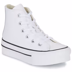 Scarpe bambini Converse Chuck Taylor All Star Eva Lift Leather Foundation Hi Bianco - 27
