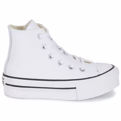 Scarpe bambini Converse Chuck Taylor All Star Eva Lift Leather Foundation Hi Bianco - 35 - Vista aggiuntiva 2
