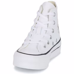 Scarpe bambini Converse Chuck Taylor All Star Eva Lift Leather Foundation Hi Bianco - 35 - Vista aggiuntiva 3