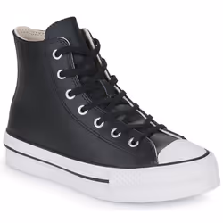 Scarpe bambini Converse Chuck Taylor All Star Eva Lift Leather Foundation Hi Nero - 37